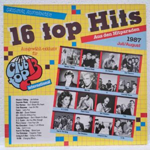 16 Top Hits - JuliAugust 1987 (2) 16 Top Hits - Juli/August 1987 - Modern Talking, Depeche Mode, C.C. Catch, Billy Idol - Disc Vinil LP VG+ (lotM) – 13 397 5