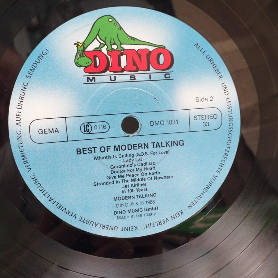 MODERN TALKING BEST OF Disc vinil (SNG)
