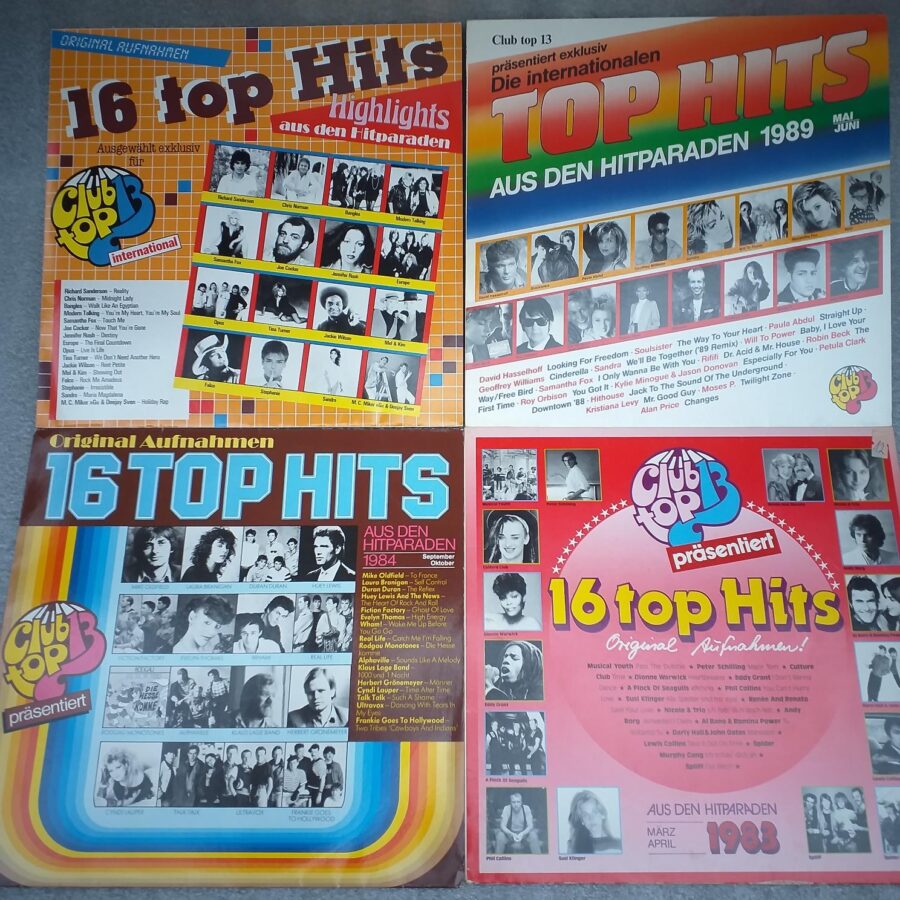 Alphaville - Wham - Ultravox - Talk Talk - Duran Duran - Opus - Europe - Falco - Chris Norman Al Bano .., .Disc VINIL LP VG+ Sandra - Culture Club - Phil Collins - Eddy Grant - A Flock of Seagulls