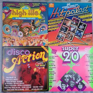 20240425_200810 Hituri compilatii cele mai bune melodii pe selecti lot 4 buacati Disc VINIL LP VG+ (box8:9)