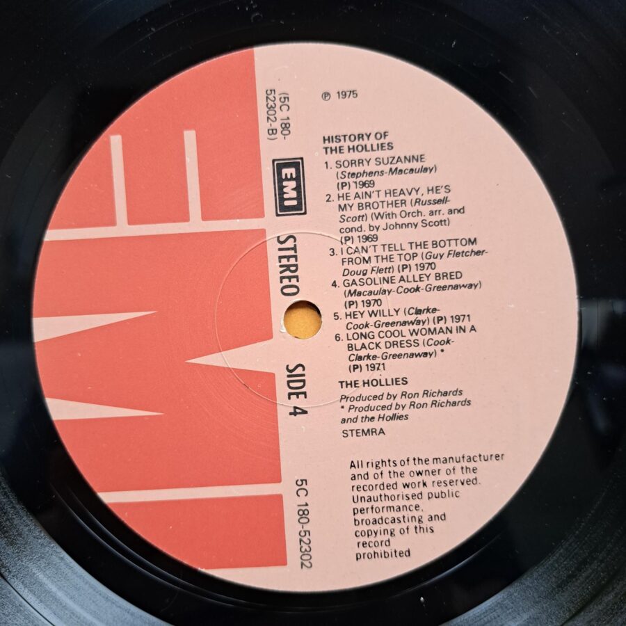 The Hollies – The History Of The Hollies - 24 Genuine Top Thirty Hits – Disc Vinil 2LP VG VG+ (lotC)