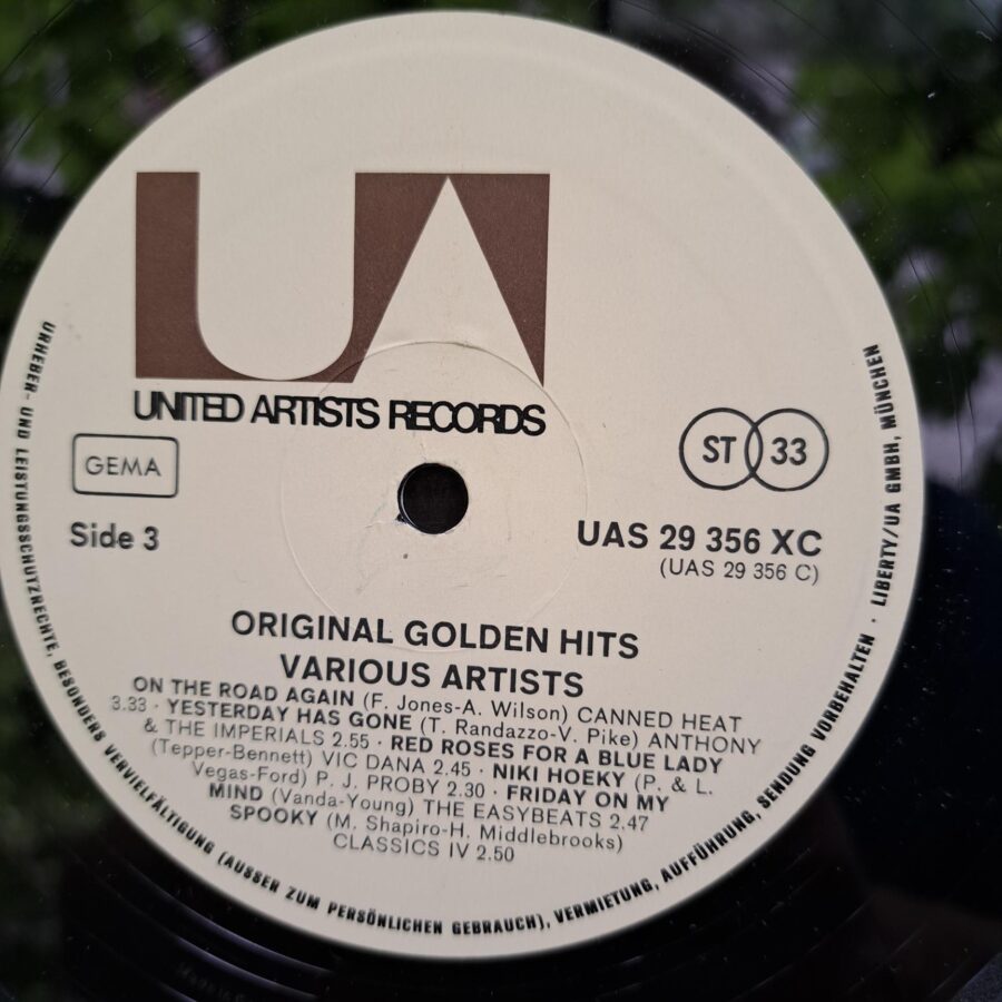 24 Original Golden Hits – Disc Vinil 2LP VG VG+ (lotB) - Johnny Cash,The Ventures, Bobby Vee, Jan & Dean, J. J. Light, Classics IV, Vic Dana