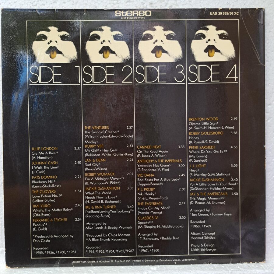 24 Original Golden Hits – Disc Vinil 2LP VG VG+ (lotB) - Johnny Cash,The Ventures, Bobby Vee, Jan & Dean, J. J. Light, Classics IV, Vic Dana
