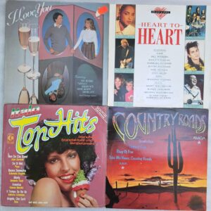 4 COMPILATI Discuri VINIL LP VG+ (box67) (2) 4 COMPILATI Discuri VINIL LP VG+ (box6:7)