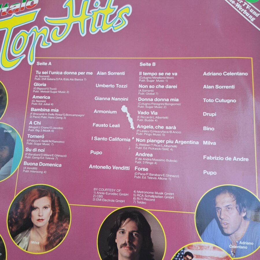 4 COMPILATI Discuri VINIL LP VG+ (box6:7)