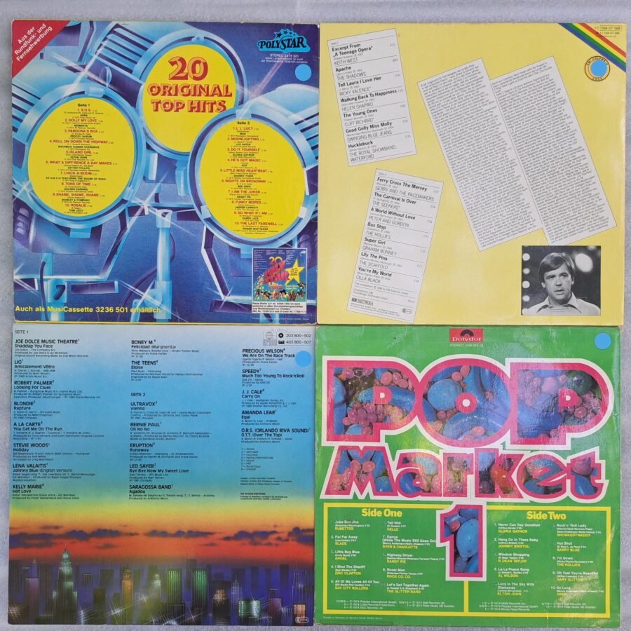 4 Discuri VINIL LP VG (Box 9:2) Abba, Elton John, Boney M, Leo Sayer, Gloria Gaynor, Robert Palmer, Gary Glitter, Slade, Johnny Bristol, Graham Bonney