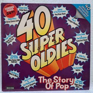 40 Super Oldies - The Story Of Pop – Disc VINIL 2LP G Disponibil DOAR pentru promoție!