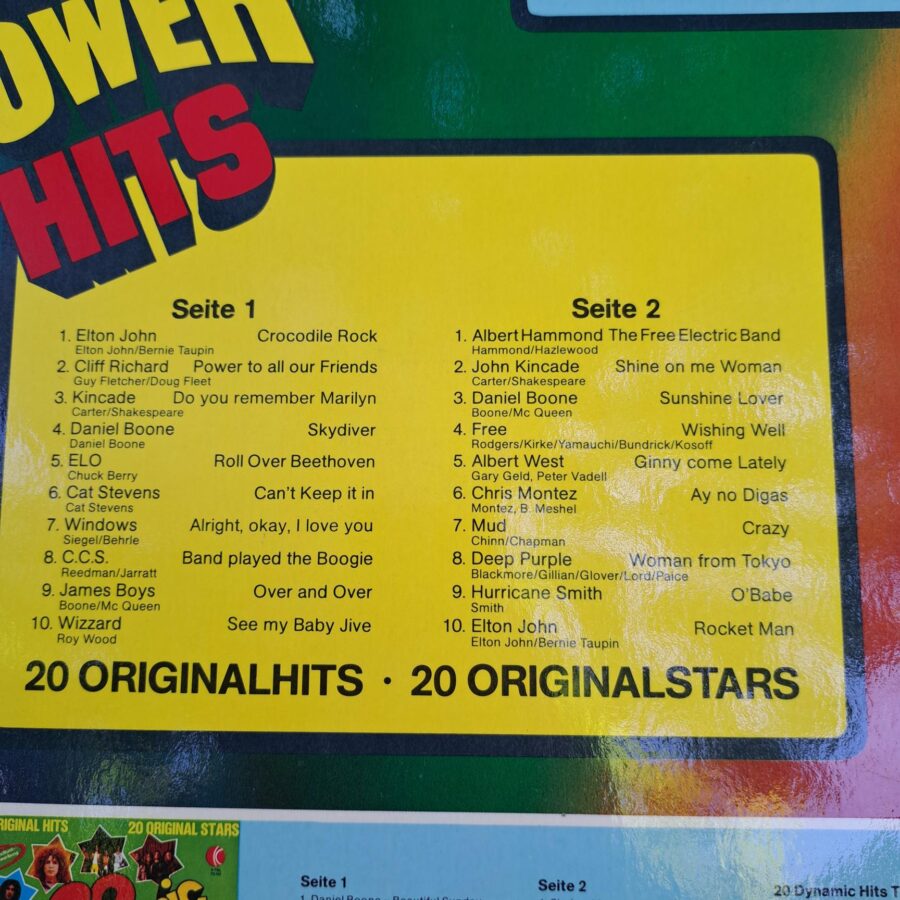 5 Discuri VINIL LP VG (Box 9:3) Elton John, Joe Cocker, Santana, Chic, La Bionda, Cliff Richard, Daniel Boone, Kincade, T rex, Cat Stevens, The Beach Boys