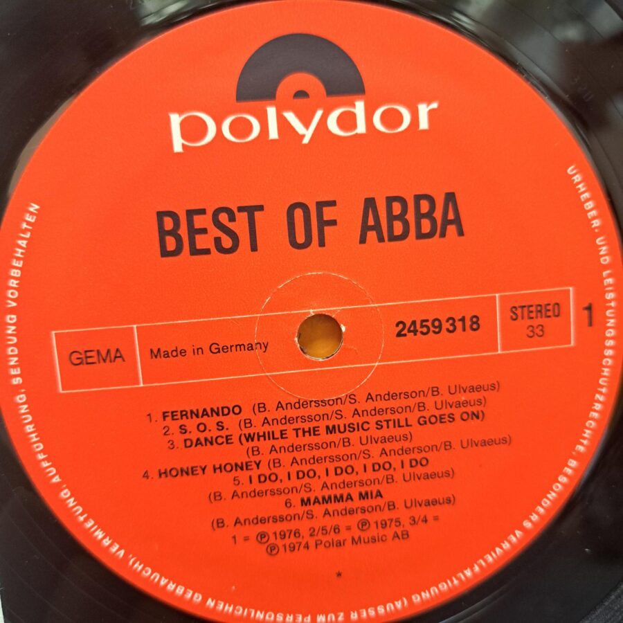 ABBA – The Best Of ABBA – Disc Vinil LP VG (lotR)