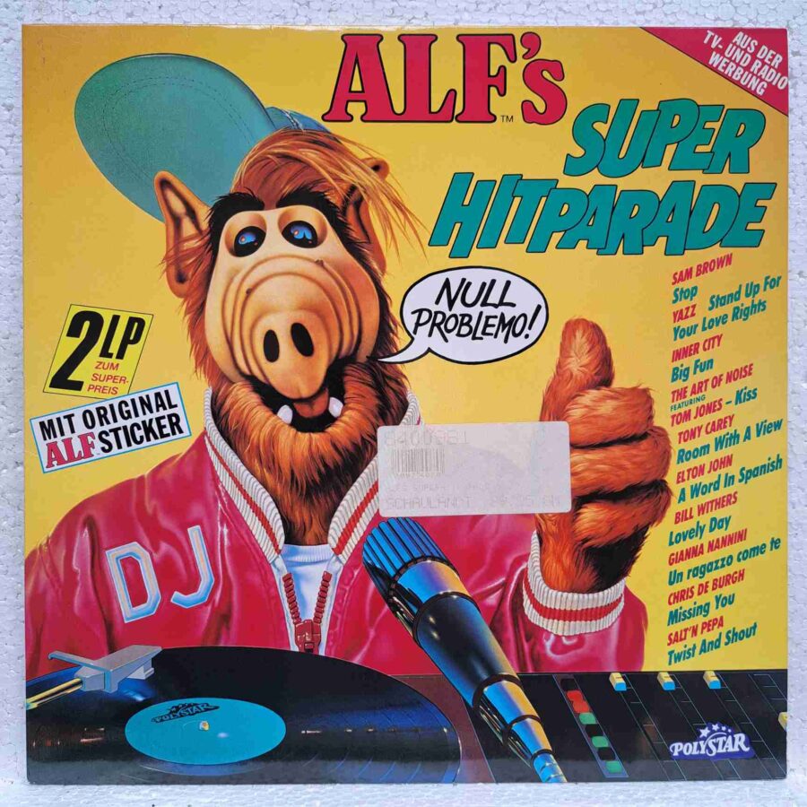 Alf's Super Hitparade – Inner City, Bill Withers, Gianna Nannini, Sandra, Elton John – Disc Vinil 2LP VG+ (lotI) – 840 098-1