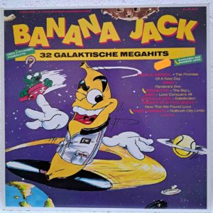 Banana Jack - 32 Galaktische Mega Hits – Disc Vinil 2LP VG+ (lotG) Roxette, Lenny Kravitz, T'Pau, Gipsy Kings, Splash