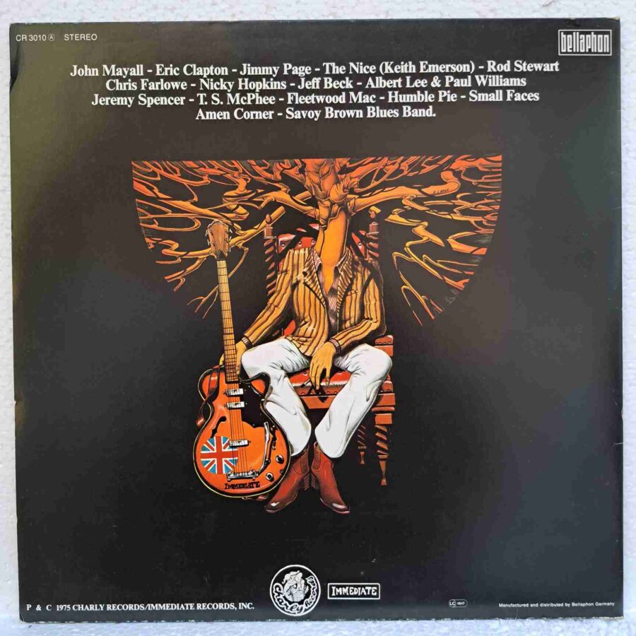 Bastards Of British Rock - Fleetwood Mac, Eric Clapton, Rod Stewart, Savoy Brown Blues Band – Disc Vinil 2LP VG (lotK)