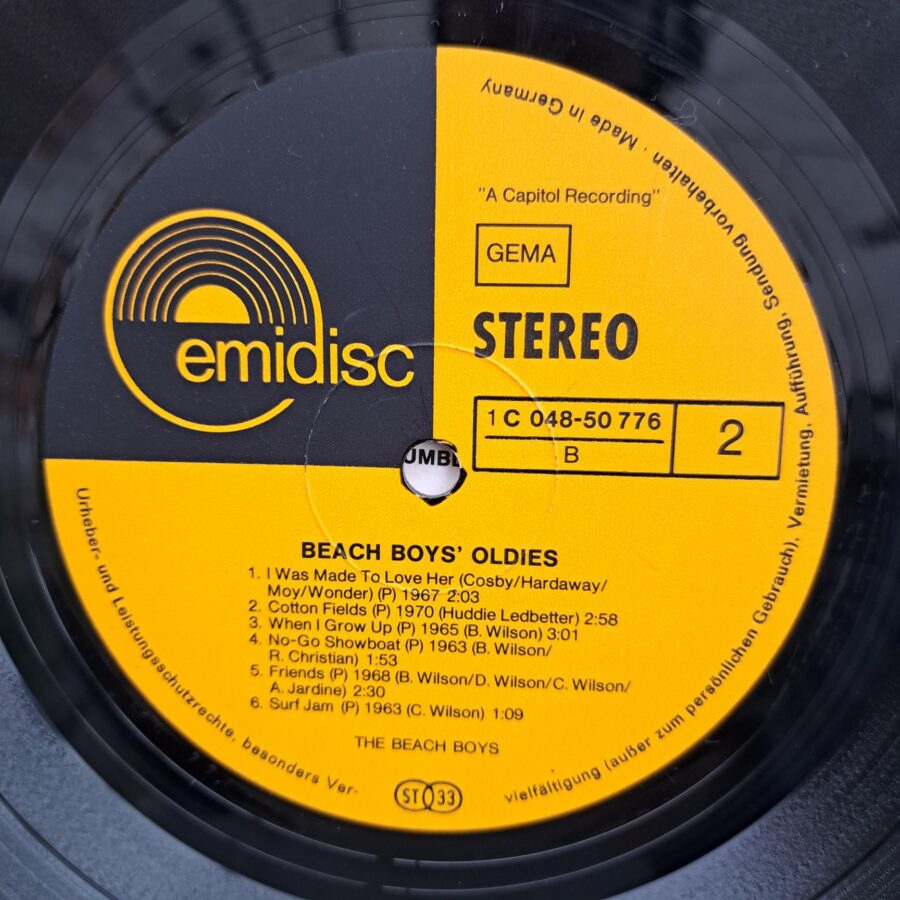 Beach Boys – Beach Boys' Oldies Disc VINIL LP VG+ (box5)