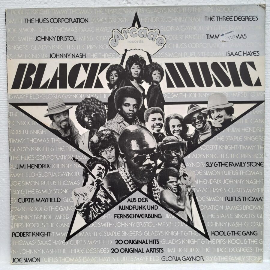 Black Music Disc VINIL LP VG -