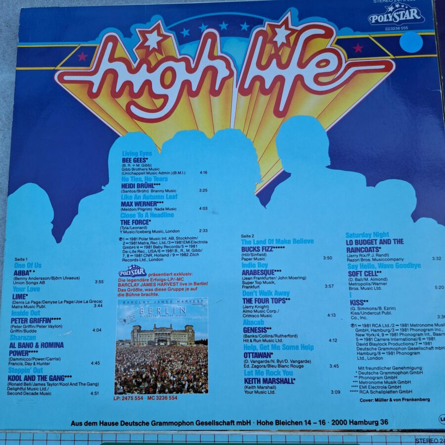ABBA, Bee Gees, Peter Griffin, MayWood - 4 COMPILAȚII Discuri VINIL LP VG VG+ (lot1:1)