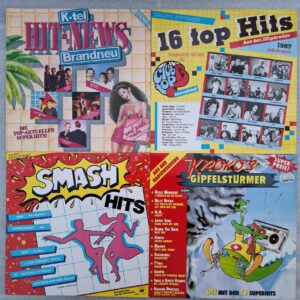 C22 (2) Spliff, U2, Modern Talking, Depeche Mode, Yello, Rainbird- 4 COMPILAȚII Discuri VINIL LP VG, VG VG+, VG+ (lot1:3)