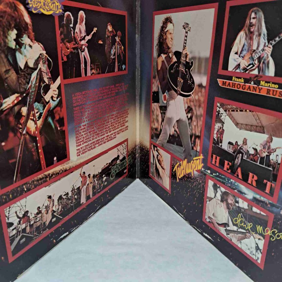 California Jam 2 - Aerosmith, Rubicon, Dave Mason, Jean Michel Jarre - Disc Vinil 2LP EX