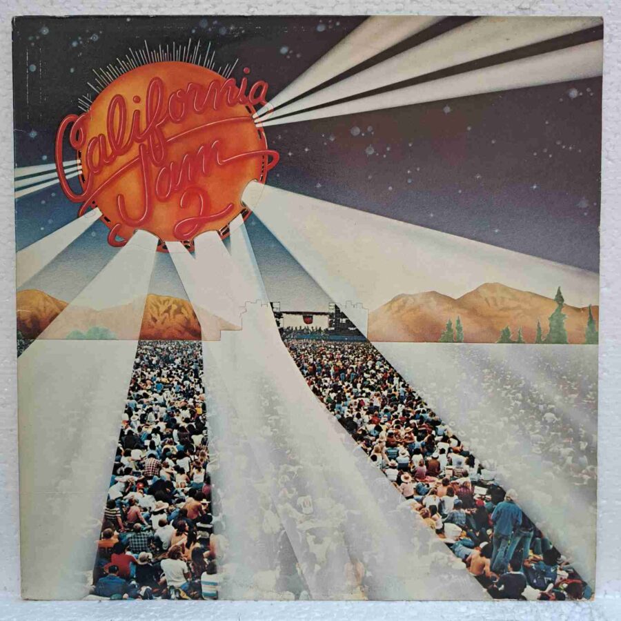 California Jam 2 - Aerosmith, Rubicon, Dave Mason, Jean Michel Jarre - Disc Vinil 2LP EX