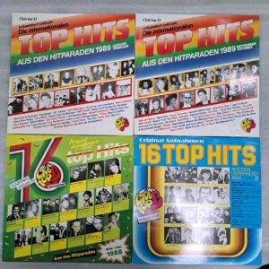 Club Top 13 - Die Internationalen Top Hits JanuarFebruarSeptemberOktober Die Internationalen Top Hits MärzApril 198816 Top Hits - Aus Den Hitpara Box 4 Discuri Vinil VG+ - Blue System, Milli Vanilli, Roxette, Bad Boys Blue, Pet Shop Boys, Depeche Mode, David Hasselhoff(lotD5)