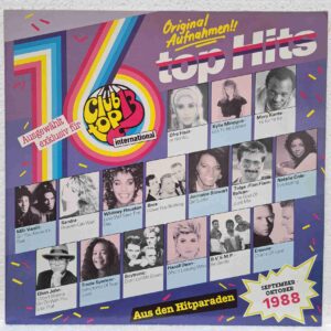 Club Top 13 International - SeptemberOktober 1988 (2) Club Top 13 International - September/Oktober 1988 - Elton John, Milli Vanilli, Whitney Houston, Boytronic Disc Vinil LP VG+ (lotM)