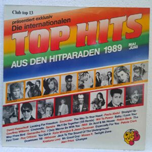 Club Top 13 Mai Juni 1989 (2) Club Top 13 Mai/Juni 1989– Disc Vinil LP EX - Samantha Fox, Sandra, Alan Price, David Hasselhoff, Roy Orbison
