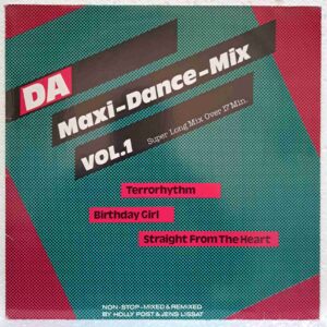 DA Maxi Dance Mix Vol. 1 (2) DA Maxi Dance Mix Vol. 1 - DJ's Project, Amati, Sarah Jeen, Si-Si-Caps, Shipra – Disc Vinil LP EX