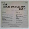 DA Maxi Dance Mix Vol. 1 - DJ's Project, Amati, Sarah Jeen, Si-Si-Caps, Shipra – Disc Vinil LP EX