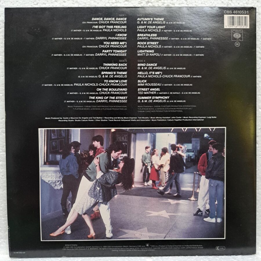 Dance Academy - The Original Soundtrack – Disc Vinil 2LP VG+ (lotB) - Paula Nichols, Matt Di Napoli, Chuck Francour, Darryl Phinnessee, Ted Mather