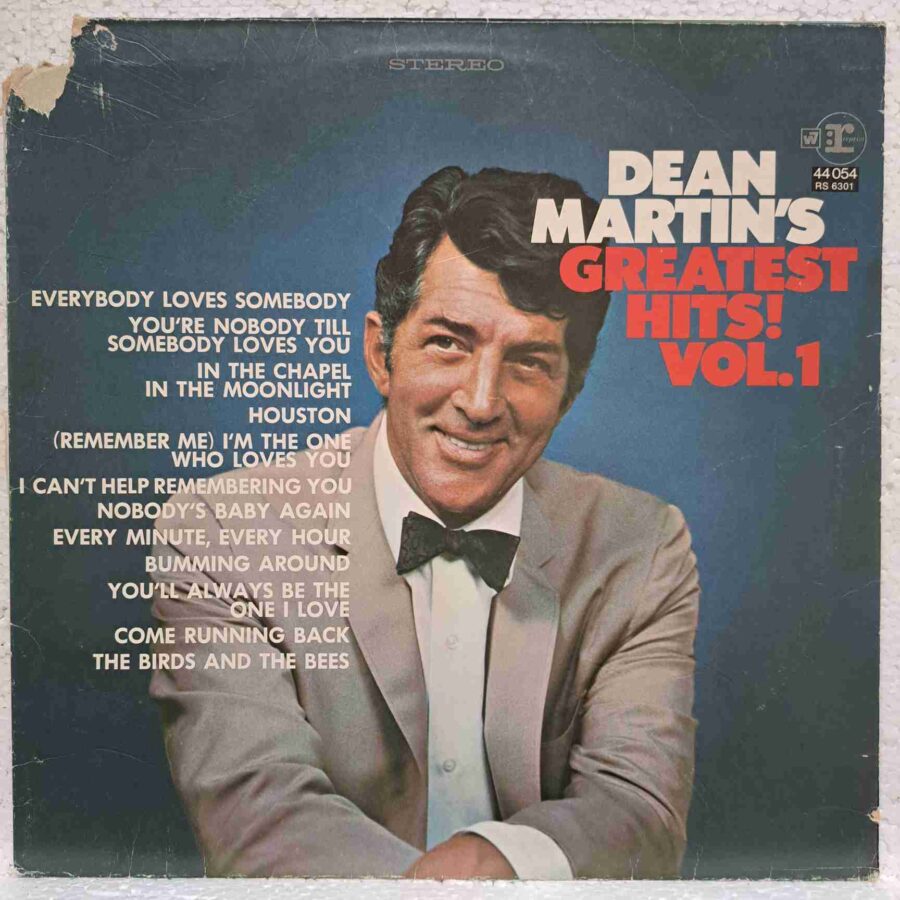Dean Martin – Dean Martin's Greatest Hits! Vol. 1– Disc Vinil LP VG VG+ (lotH)