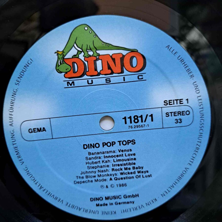 Dino Pop Tops - Disc Vinil 2LP VG+ (lotI) - Bananarama, Modern Talking, Chris Norman, C.C. Catch, Silent Circle 1181/1