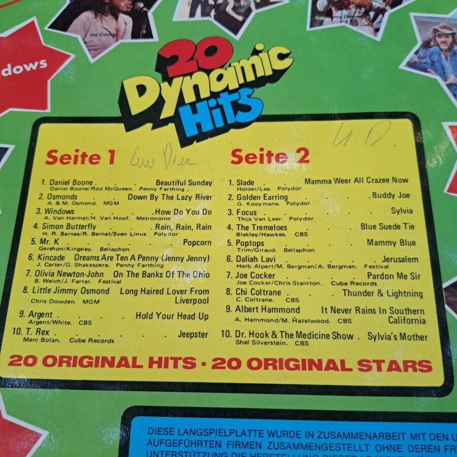 Box 4 Discuri Vinil VG VG+ – Penny McLeanc, Bimbo Jet, Joe Cocker, T. Rex, Daniel Boone, Markus, Nena, Status Quo, Velvet Glove (lotD7)