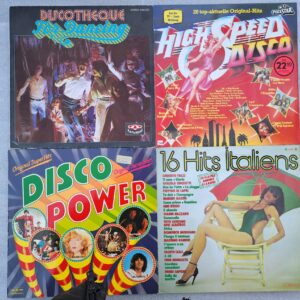 Disco x 3 - italien x 1 Disc VINIL (DM4) 4LP VG VG+