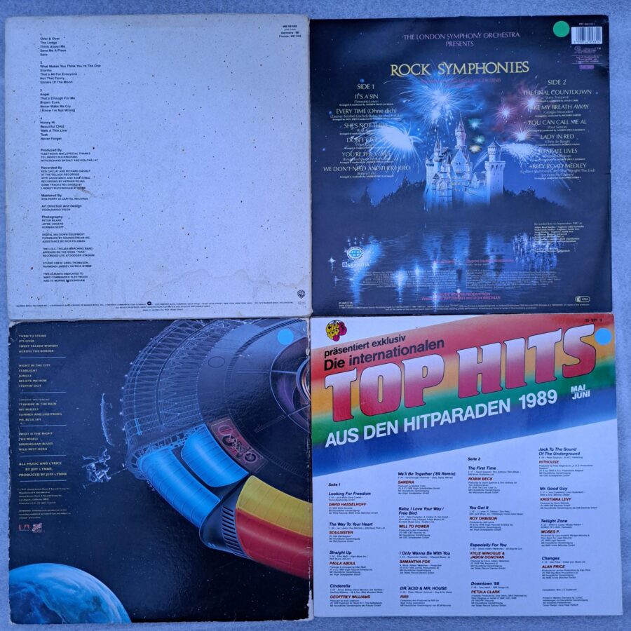 Fleetwood Mac - Electric Light Orchestra - Comilatie pop-rock si clasic rock 6 discuri Disc VINIL 4LP VG VG- (LDM14)
