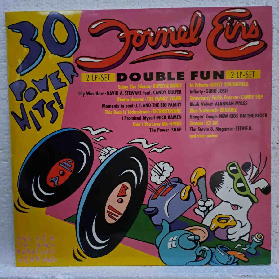 Formel Eins - Double Fun - Disc Vinil 2LP VG+ (lotG) - Depeche Mode, Gloria Estefan, Snap, Candy Flip, Ice MC
