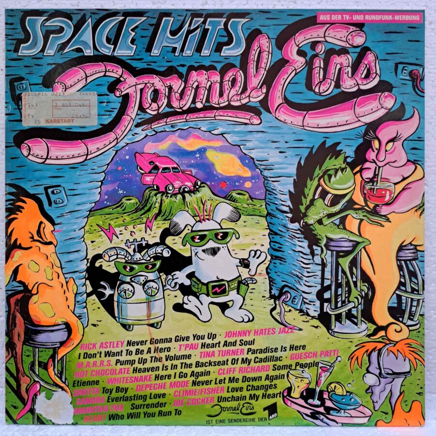 Formel Eins - Space Hits - Disc Vinil LP VG+ (lotI) - Cliff Richard, T'Pau, Depeche Mode, Samantha Fox,Whitesnake, Sandra
