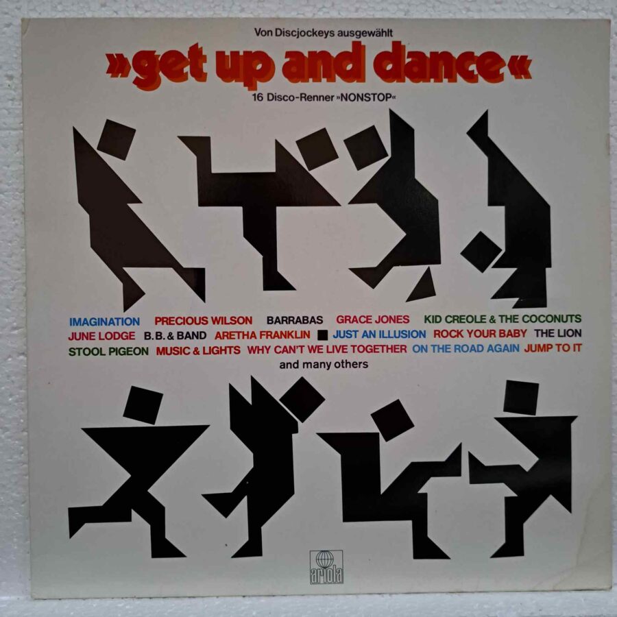 Get Up And Dance – Disc Vinil LP VG+ (lotG) - Indigo, Barrabas, Precious Wilson, Julius Green, Stevie Woods