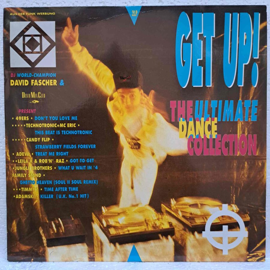 Get Up! (The Ultimate Dance Collection) – Disc Vinil 2LP VG+ (lotI) - Chocolate, Innocence, Chic, Ice-T, WestBam, Candy Flip - DLP 2571