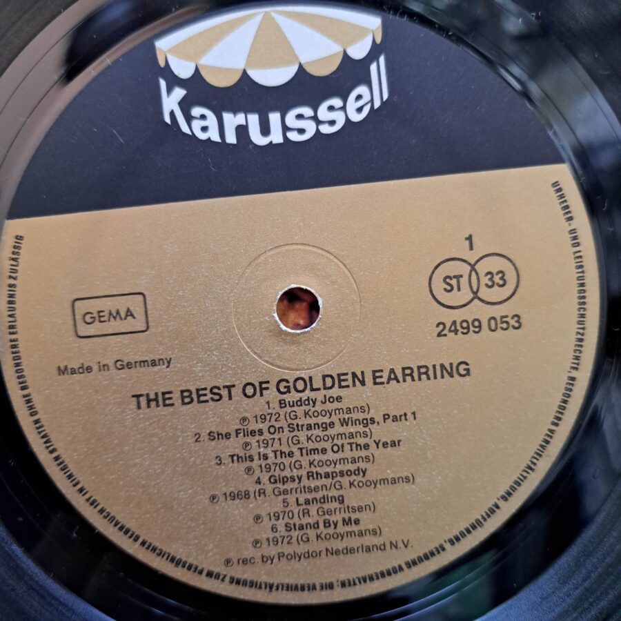 Golden Earring – The Best Of – Disc Vinil LP VG VG+ (lotE)