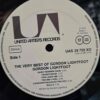 Gordon Lightfoot – The Very Best Of Gordon Lightfoot – Disc Vinil LP VG+ (lotI)