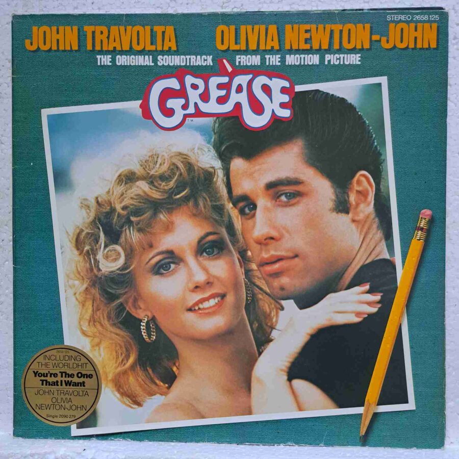 Grease (Bande Originale Du Film) - Frankie Valli, John Travolta, Sha-Na-Na, Cindy Bullens - Disc Vinil 2LP VG+ (lotM)