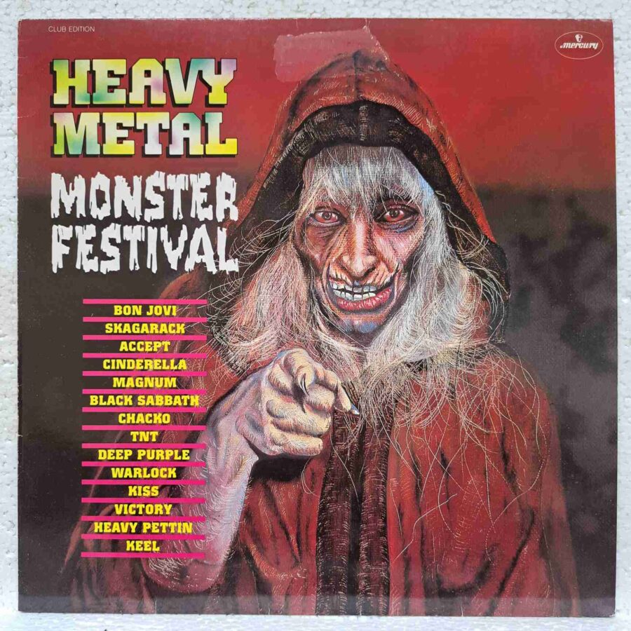 Heavy Metal Monster Festival – Deep Purple, Bon Jovi, Black Sabbath, Kiss, Heavy Pettin – Disc Vinil LP VG+ (lotI) - 14 004 6