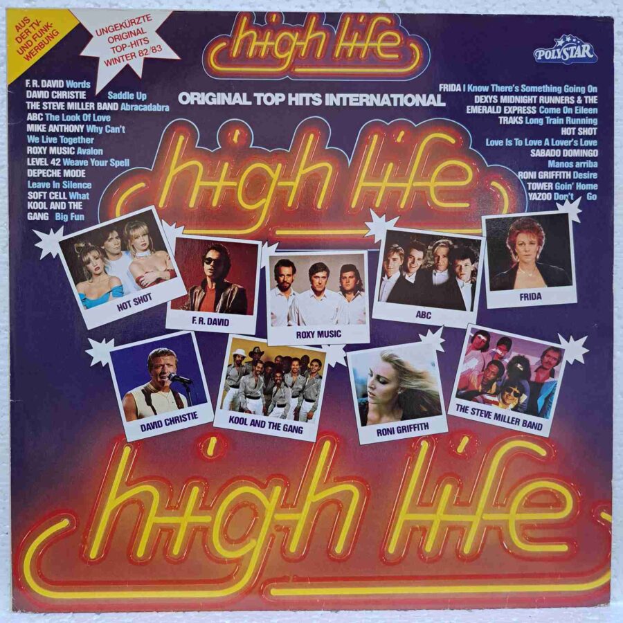 High Life – Depeche Mode, Roxy Music, Yazoo, Level 42, Roni Griffith – Disc Vinil LP VG VG+ (lotH) - 2475 569