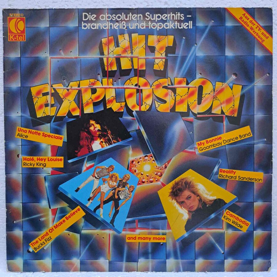 Hit Explosion – Disc Vinil LP VG+ (lotI) - Smokie, Goombay Dance Band, Manfred Mann's Earthband, Ricchi E Poveri Aneka