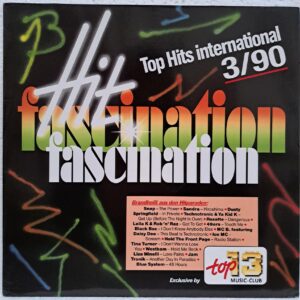 Hit Fascination 3/90 ICE MC, Blue System, Roxette, Snap Disc VINIL LP VG+ Black Box, MC B Featuring Daisy Dee Technotronic, Sandra (REPOSTAT)