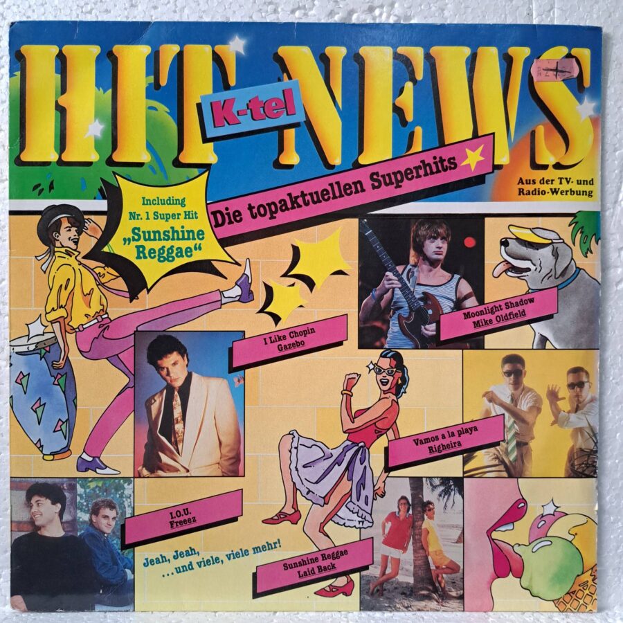 Hit-News - Disc Vinil LP VG VG+ (lotD) - UB40, Laid Back, Secret Service, Pink Project, Mike Oldfield, Gazeb