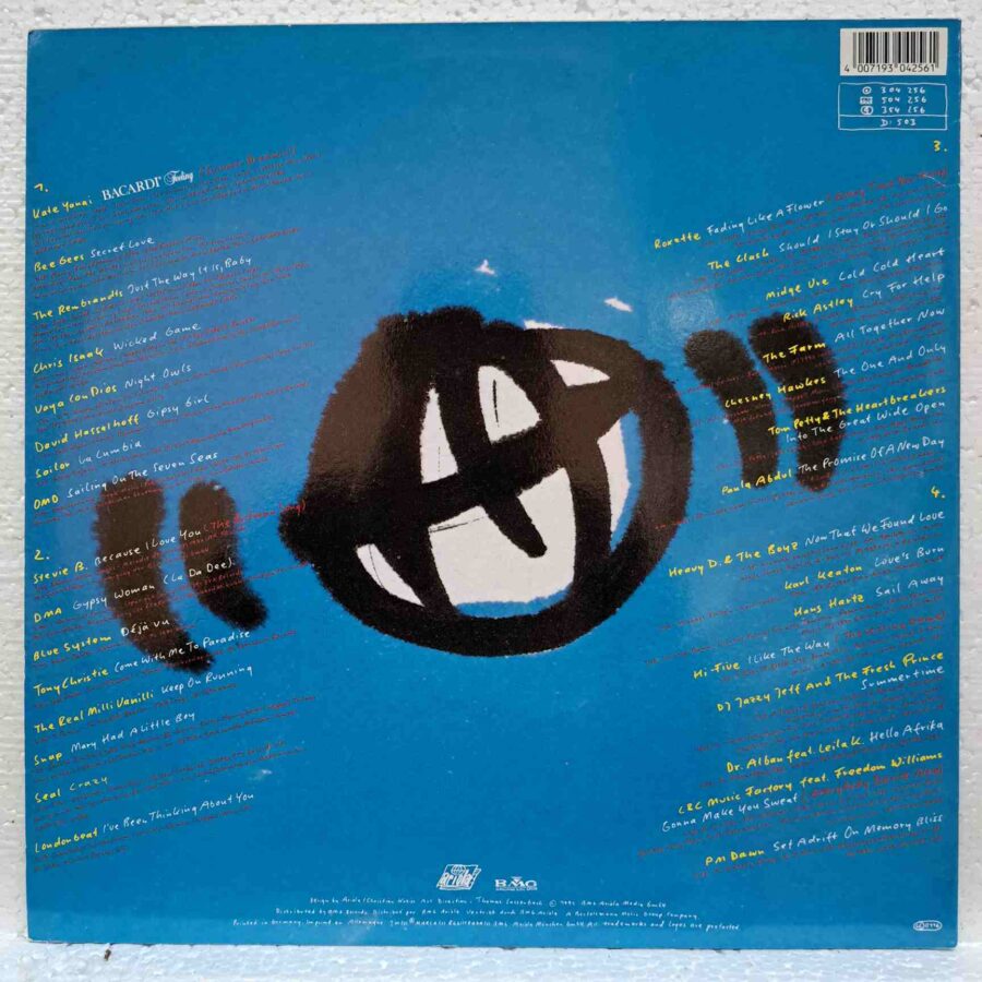 Hits 91 – Disc Vinil 2LP VG+ (lotG) - Bee Gees, Blue System, Snap, Sailor, Vaya Con Dios, Dr. Alban