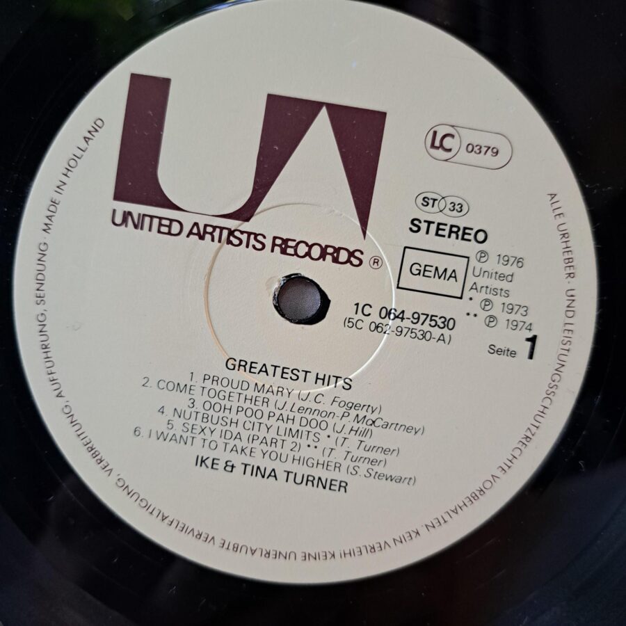 Ike & Tina Turner – Greatest Hits – Disc Vinil LP VG VG+ (lotC)
