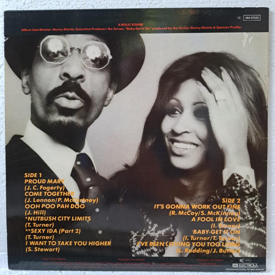Ike & Tina Turner – Greatest Hits – Disc Vinil LP VG VG+ (lotC)