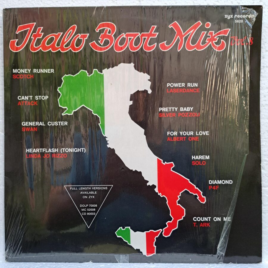 Italo Boot Mix Vol. 8 Disc VINIL LP VG VG+ (box4) Scotch - Silver Pozzoli - OFF - Laserdance - Linda Jo Rizzo ....