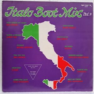 Italo Boot Mix Vol. 9 Disc VINIL LP VG VG+ Den Harrow Italo Boot Mix Vol. 9 Disc VINIL LP VG VG+ Den Harrow, Ken Laszlo, Michael Bedford, Albert One, Scotch, Eddy Huntington ...